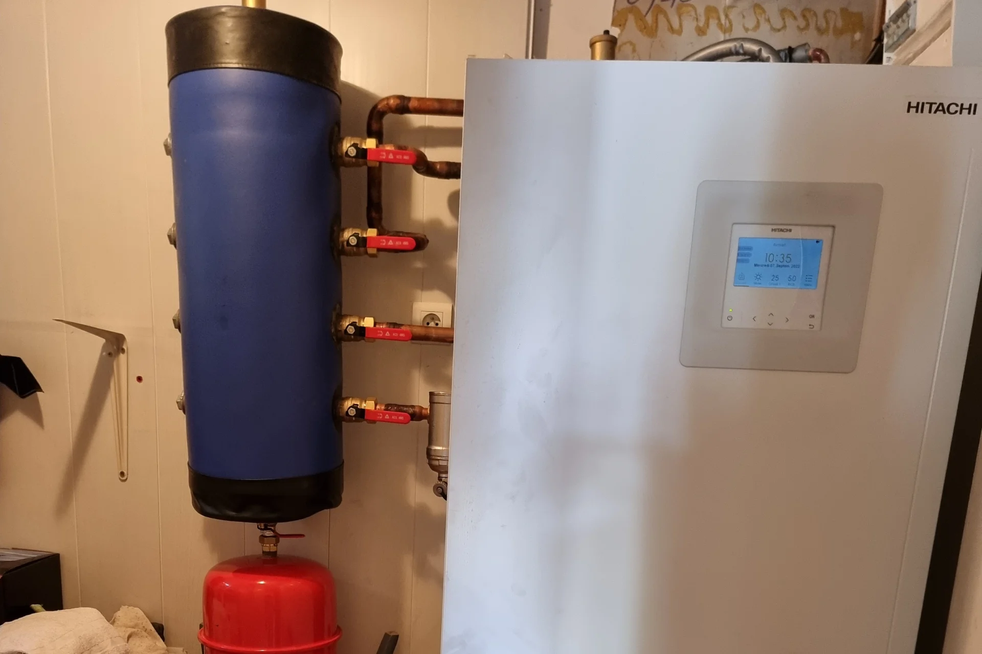 Installation d’une pompe à chaleur à Blanzy