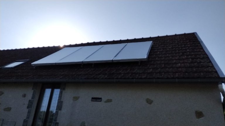 panneau solaire un toit