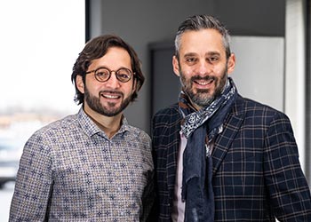 Samuel et Lionel Politi