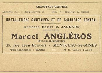 Reprise de la société par M.Angleros